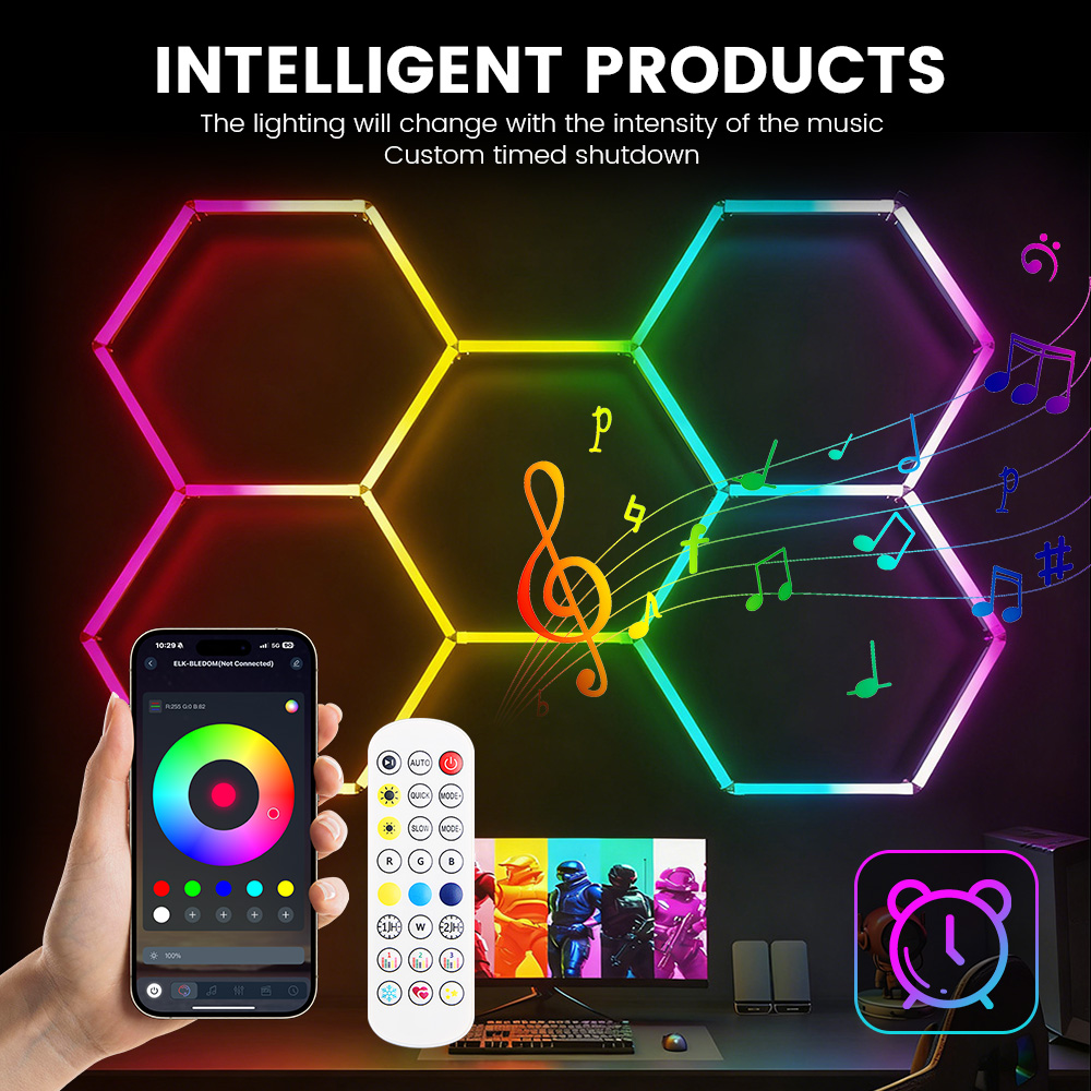 Smart RGB Honeycomb Hexagonal  - огляд і ціна Esports Gaming Remote