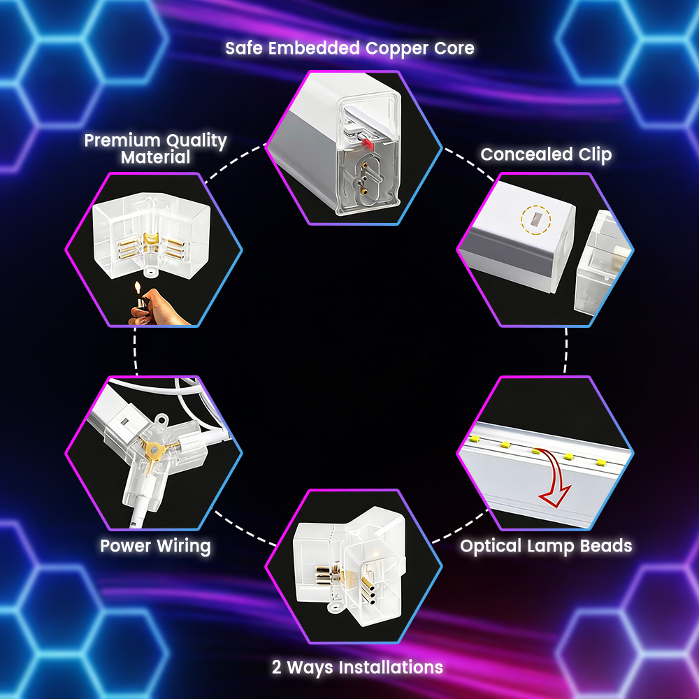 Smart RGB Honeycomb Hexagonal  - огляд і ціна Esports Gaming Remote